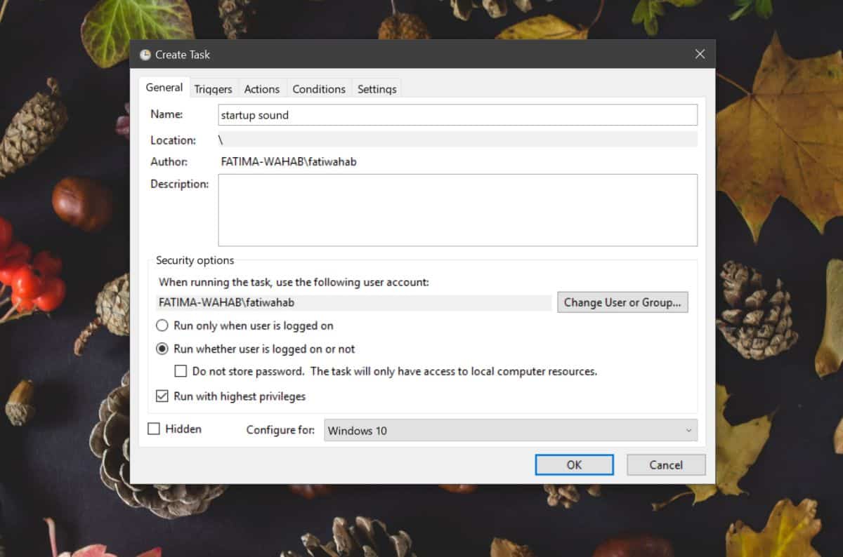 How To Play System Startup And Shut Down Sounds On Windows 10