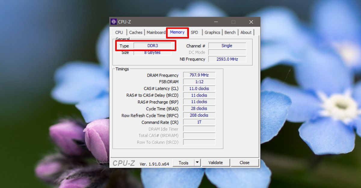 To Check If RAM Type Is DDR3 Or DDR4 On Windows