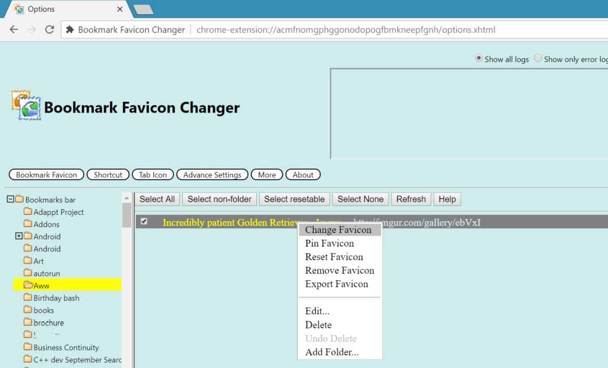 how to make a favicon for a bookmark