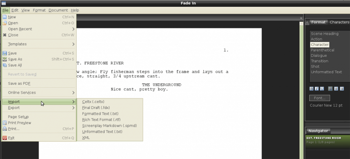 Fade In Script Writing Software Lasopaaero Fade In Script Writing Software Lasopaaero