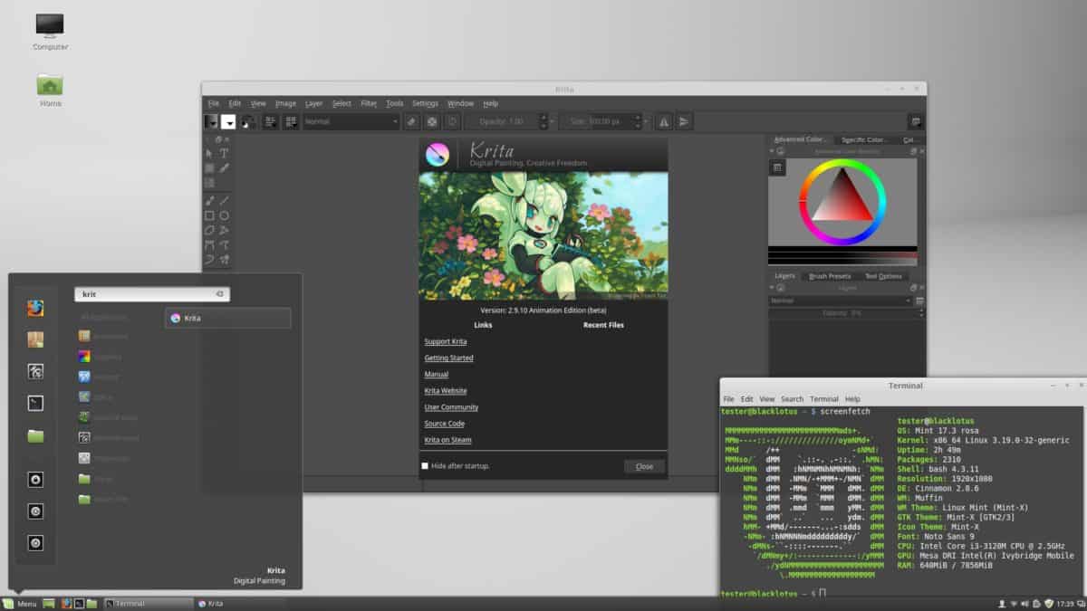 Krita 2.9.x Best Alternative To Photoshop for Ubuntu/Linux Mint - NoobsLab : r/krita