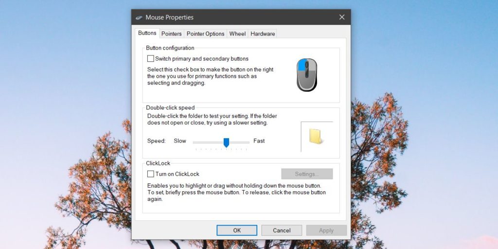 How To Change The Primary Mouse Button On Windows 10
