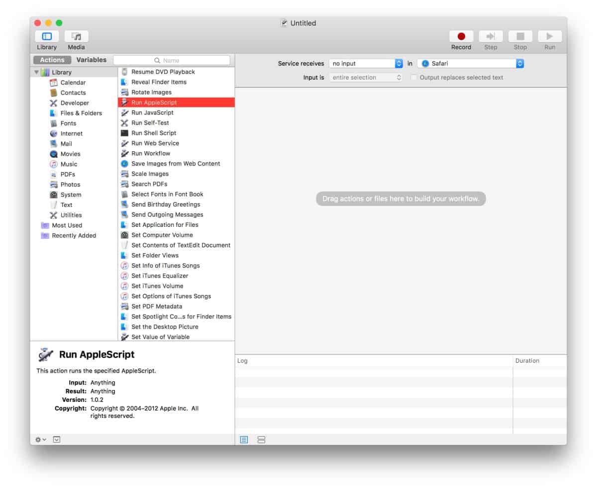 reload safari on mac