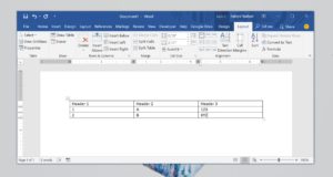 How To Align Text Inside Tables In Microsoft Word
