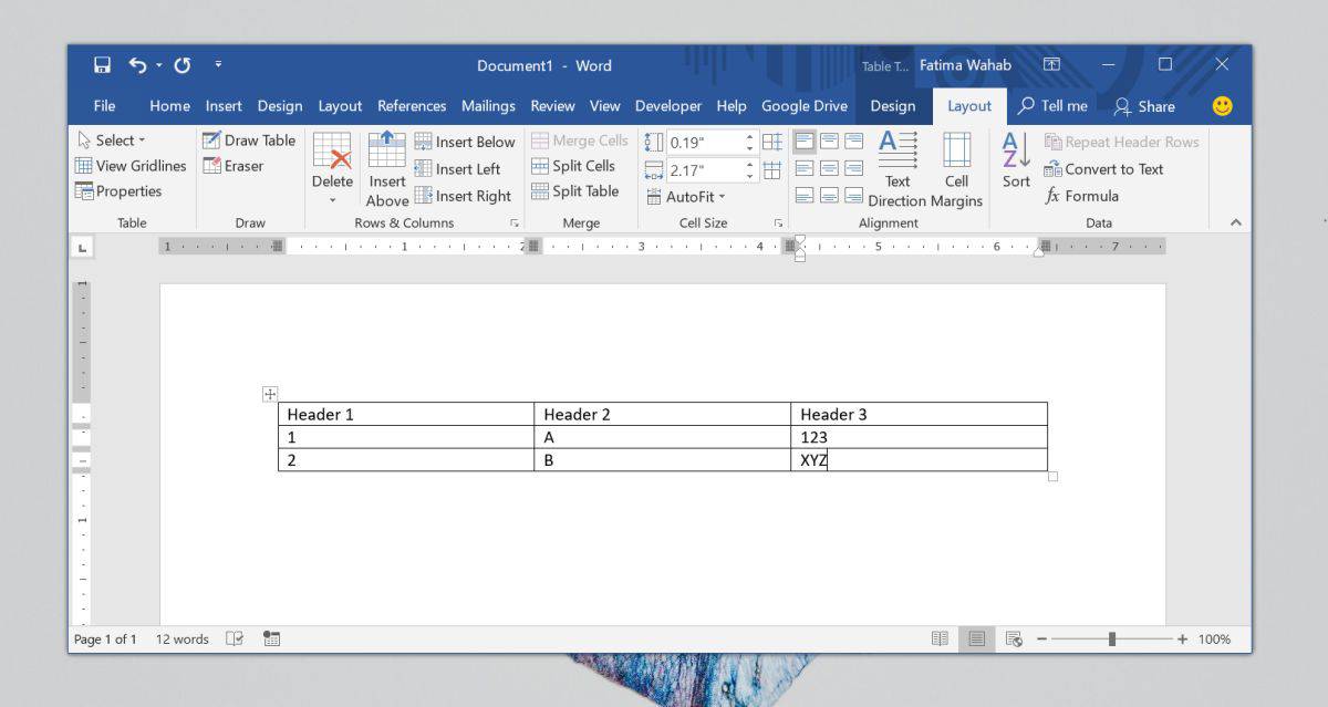 detection bedding Altitude How To Align Text Inside Tables In Microsoft Word