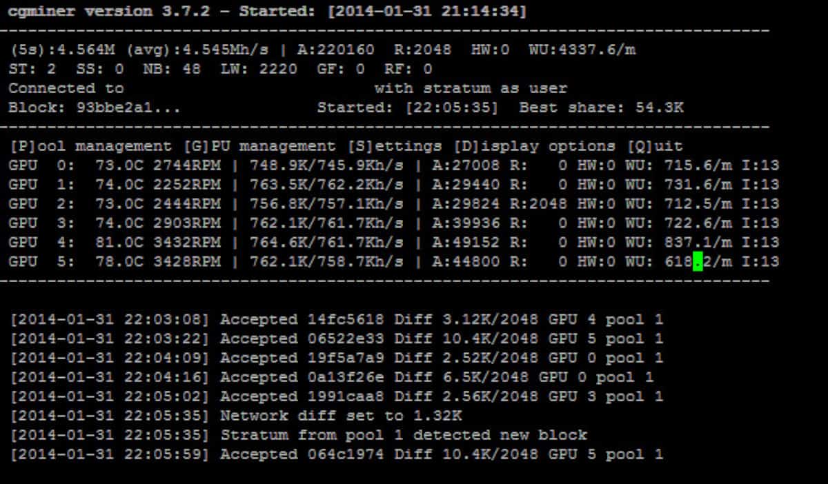 crypto mining software for linux