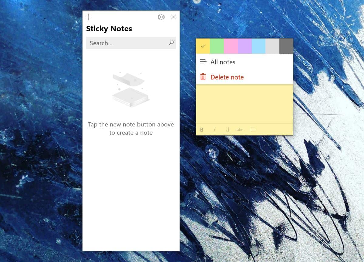 sticky notes microsoft on mac