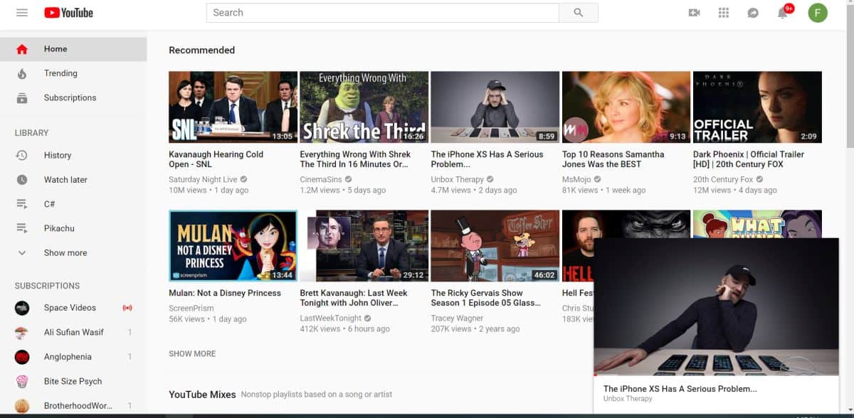 How To Use The YouTube Mini Player