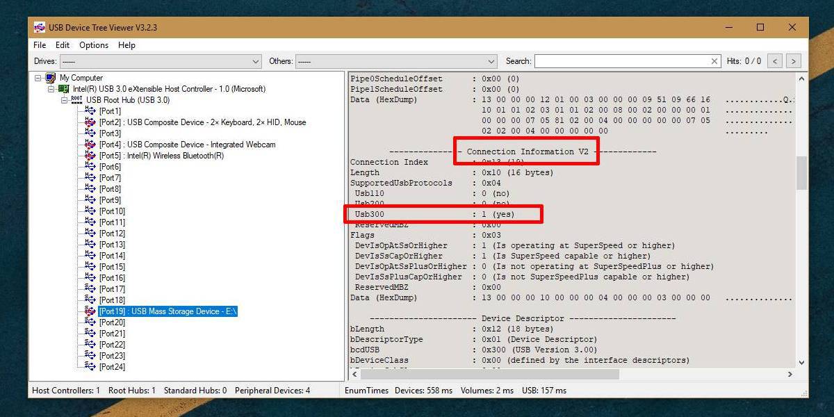 Rejsende købmand kulstof Tilskyndelse How to check if a device is USB 3.0 or USB 2.0