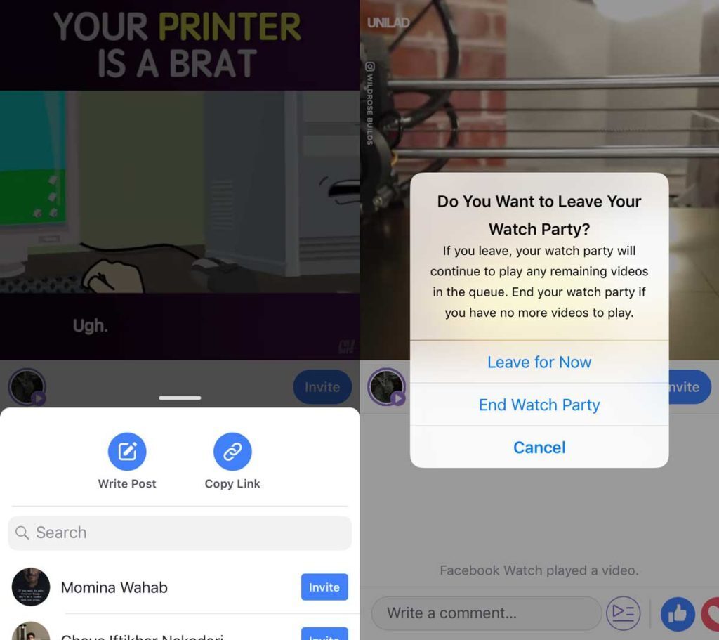 How to host a Facebook watch party