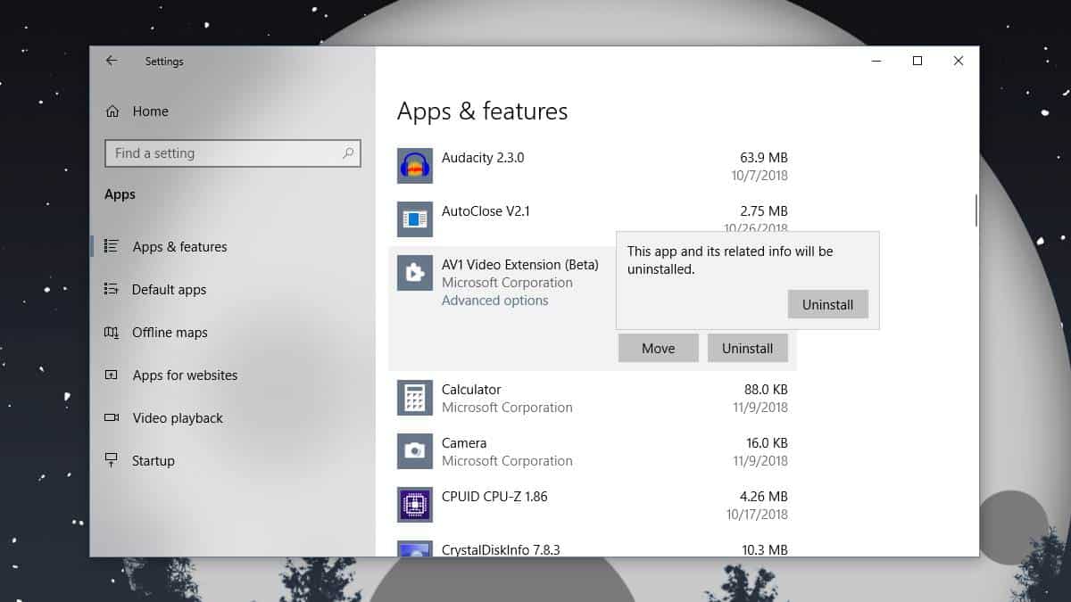 how to uninstall codecs how to uninstall codecs