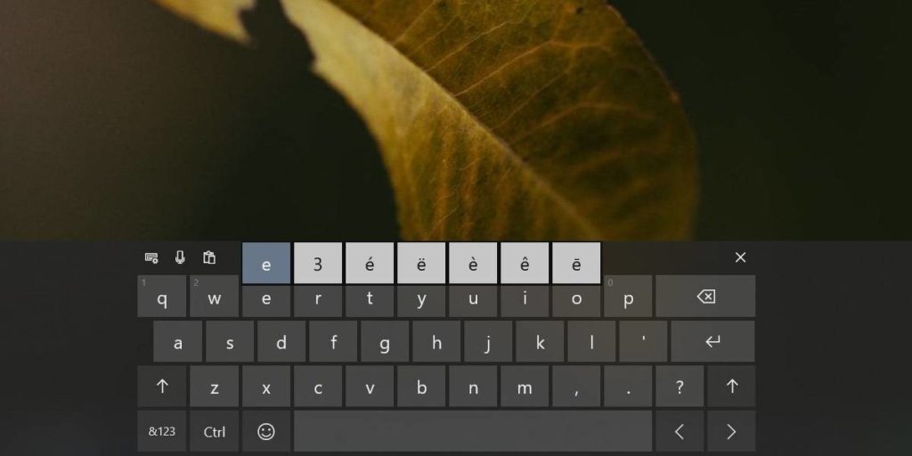 How to type accents on Windows 10