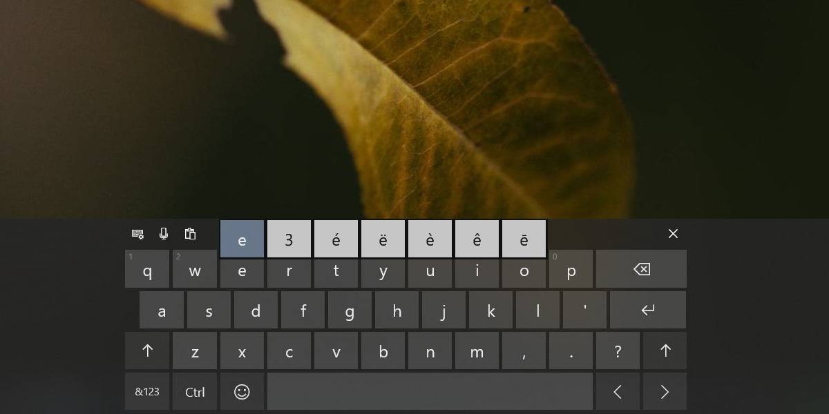 how to bring up virtual keyboard windows 10