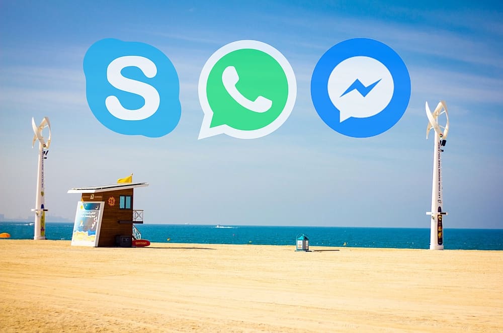which video call app works in uae