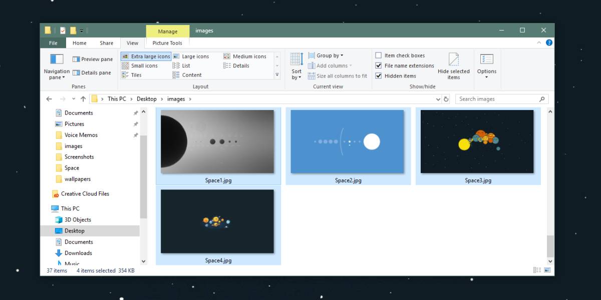 How to create a dynamic wallpaper theme for Windows 10
