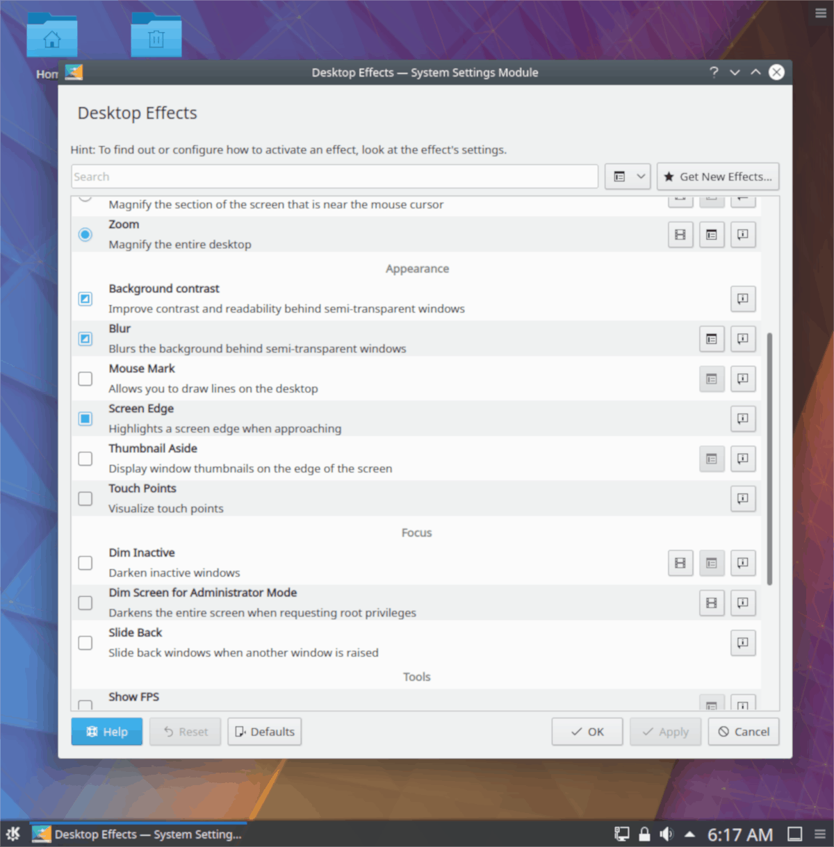 How to speed up the KDE Plasma 5 Desktop