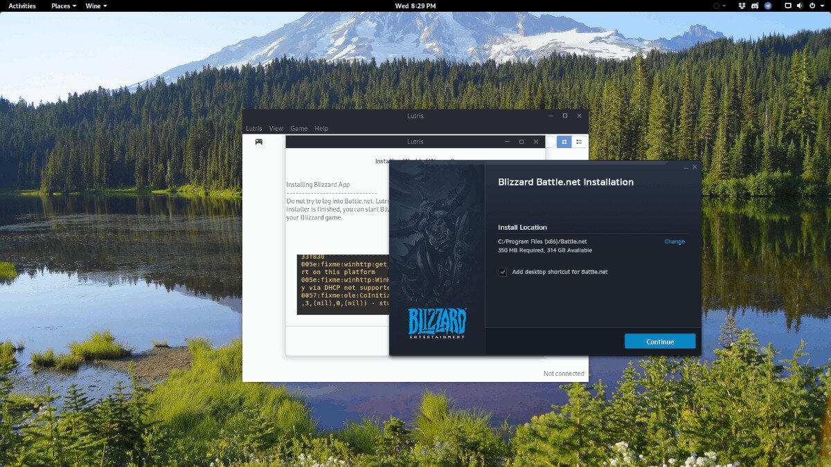 how to play world of warcraft on linux