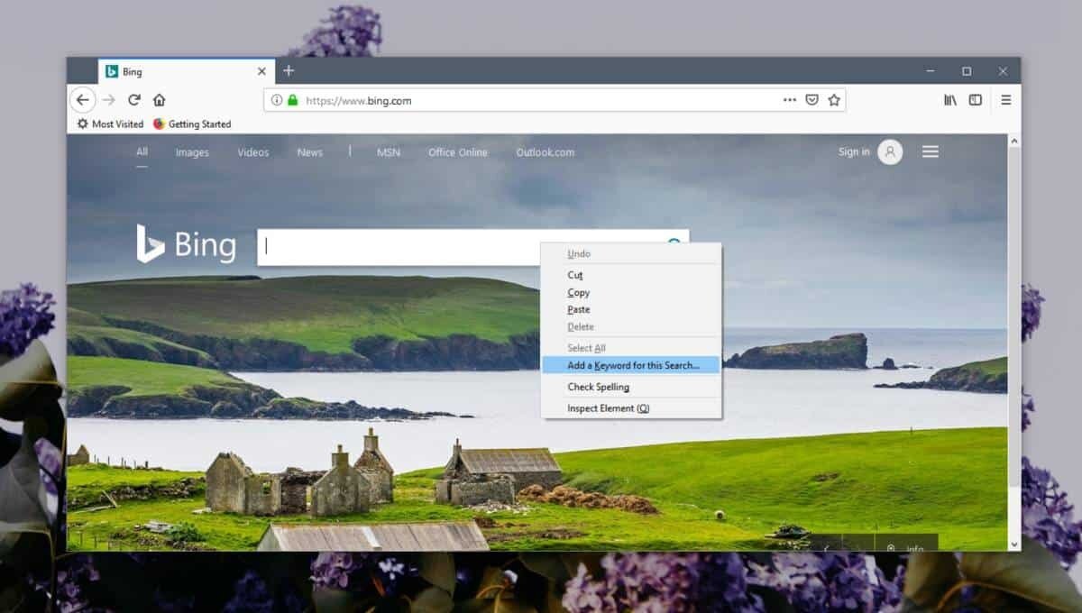 How to find the search query url for search engines