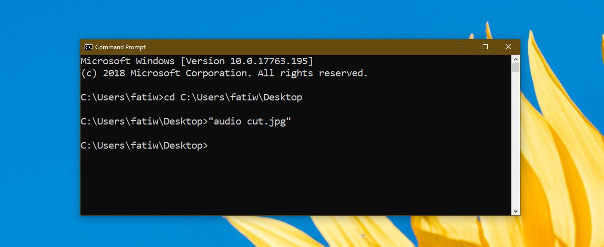 how to make a new file through the command prompt
