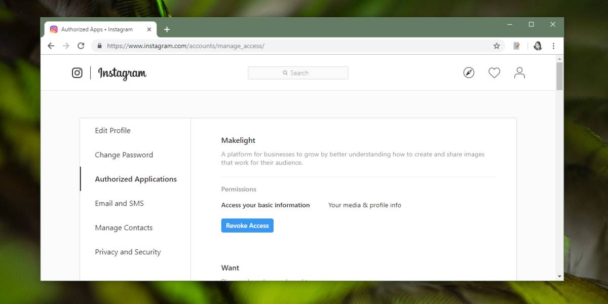 How To Remove Authorized Apps From Instagram