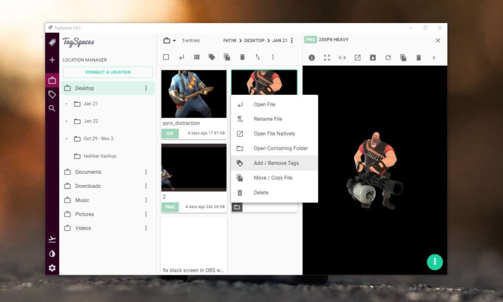 How to add tags to files on windows 10