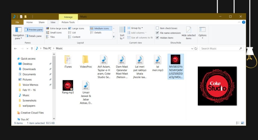 How to fix no album art in File Explorer on Windows 10