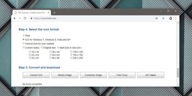 How to create icons for windows 10