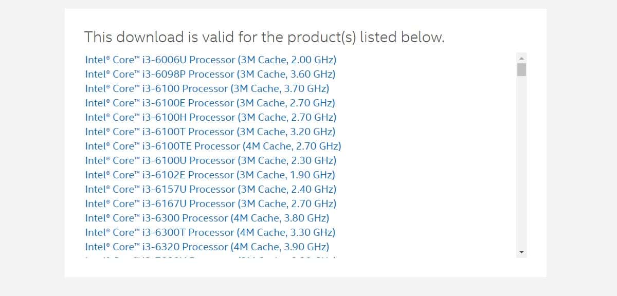 how to update cpu drivers to get windows 10