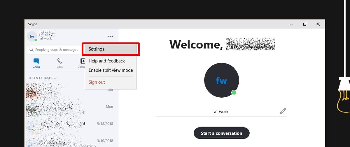 how to change skype settings to default windows 10 how to change skype settings to default windows 10