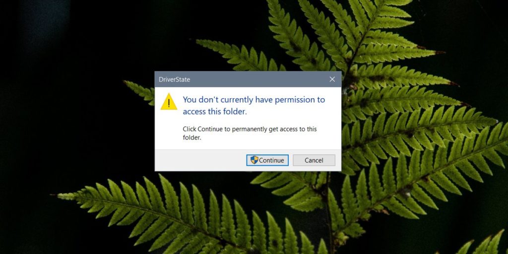 How to view folder ownership on Windows 10