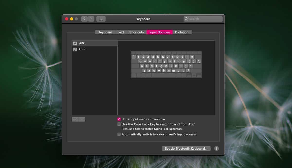 How to add an input language on macOS