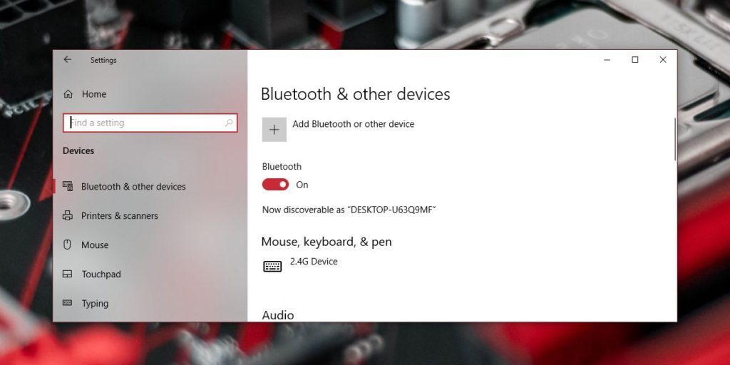 How to fix Bluetooth missing after upgrade on Windows 10