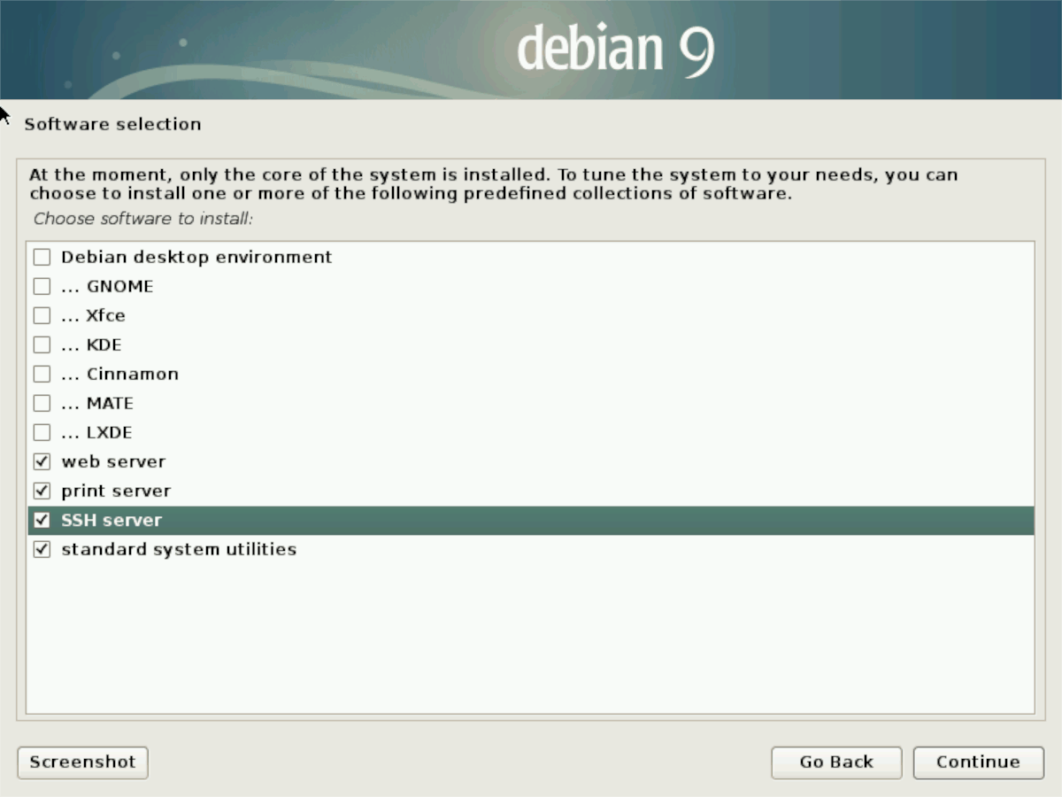 How to install debian 9 linux on a home server