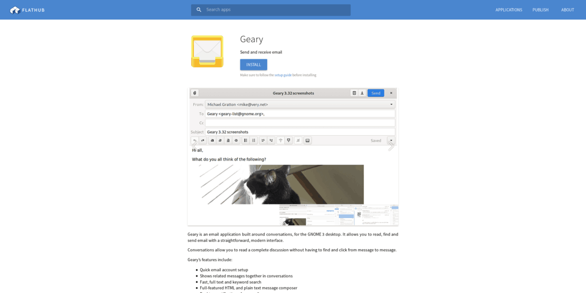 How to install Geary 3.32 on Linux