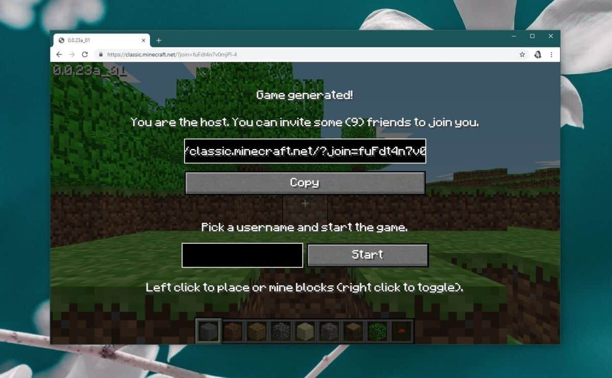 How to play classic Minecraft in a browser