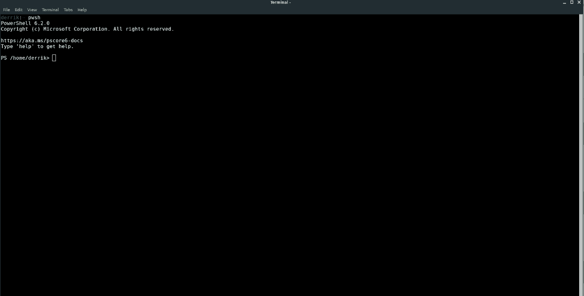How to get Microsoft Powershell on Linux