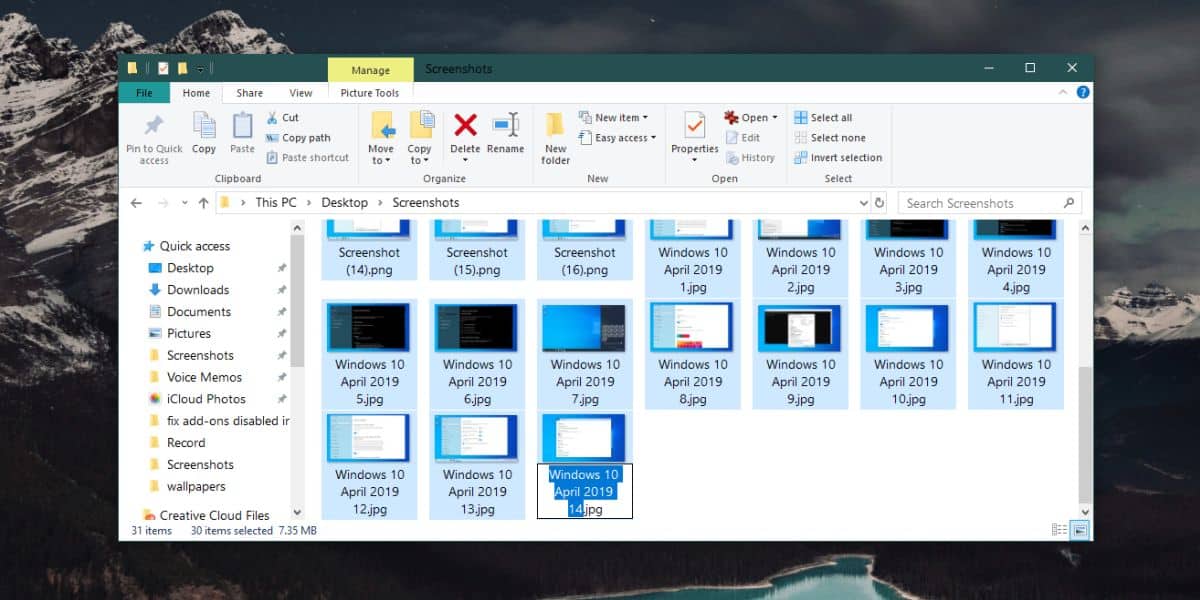 mass rename windows 10