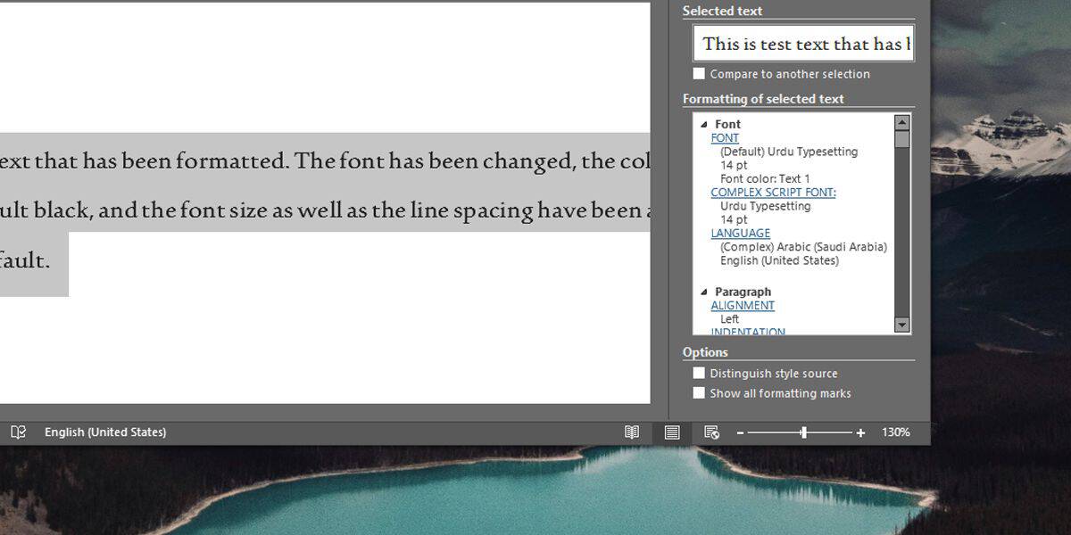 microsoft word text form field formatting