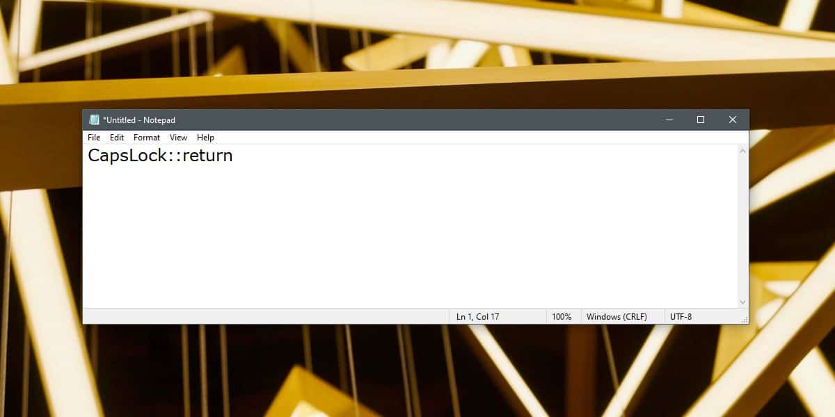 How to disable a key on the keyboard on Windows 10