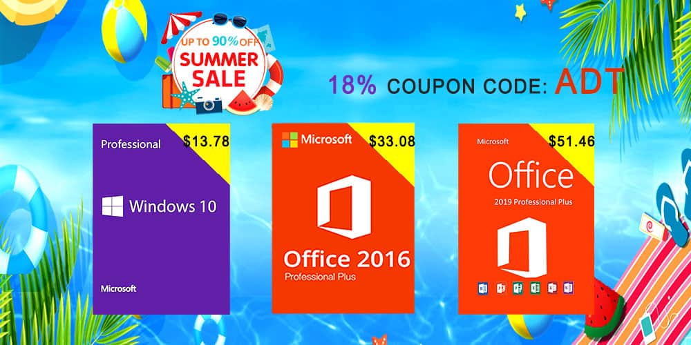 Summer DEALS Get Windows 10 Pro OEM Key For Under 14 With Big Discount