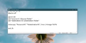 How to move files from one folder to another after X days on Windows 10
