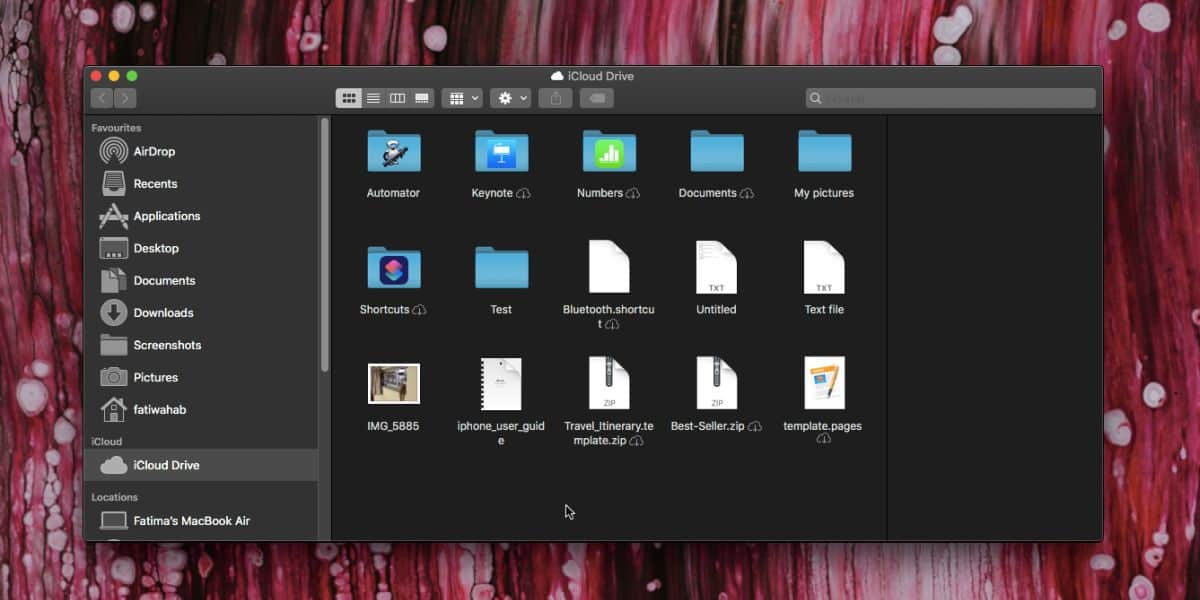 how to get pictures from icloud and put on a zip download