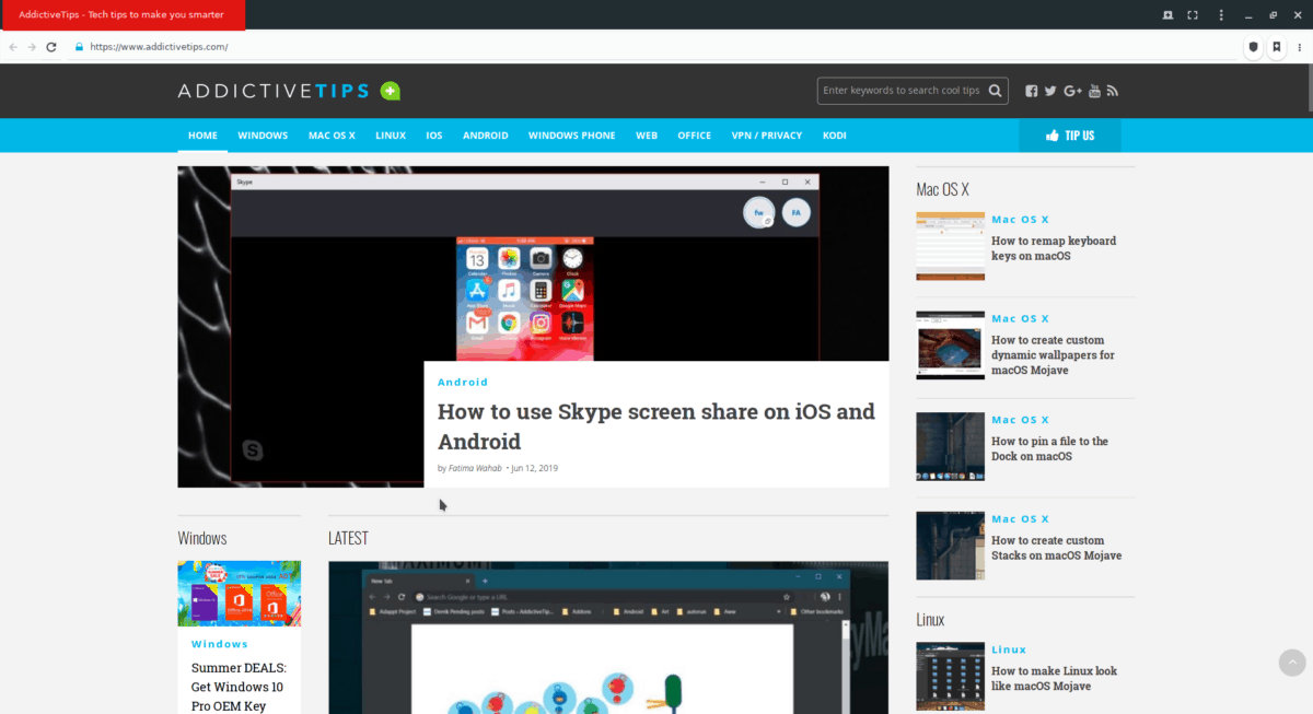 How to install the Midori browser on Linux