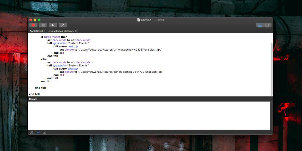 How to change desktop wallpaper with light and dark mode on macOS Mojave