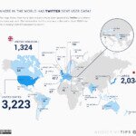 Twitter user data granted map