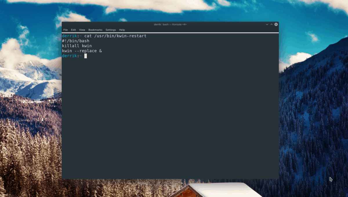How to fix a frozen KDE window manager