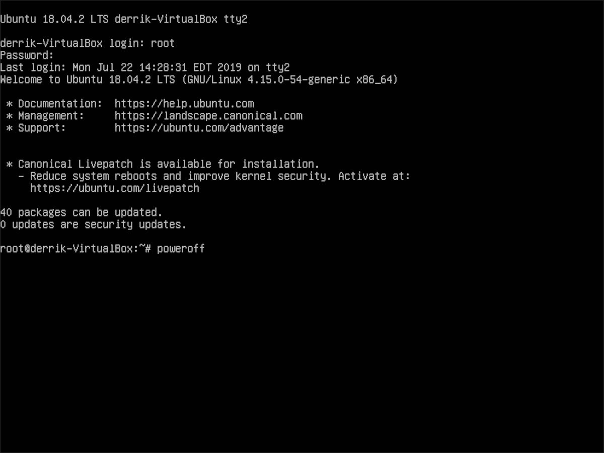 linux power saving mode off