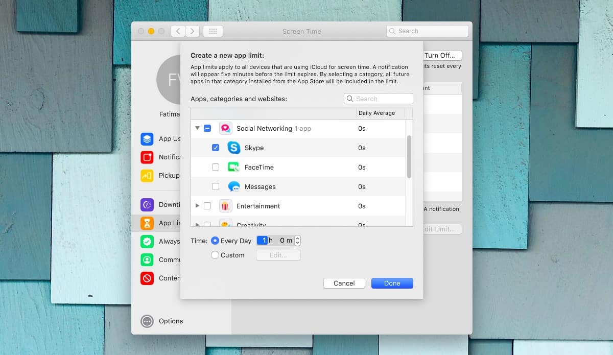 How to set up Screen Time on macOS