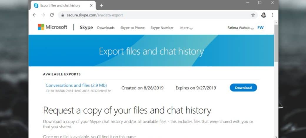 Skype history download chat Chat History