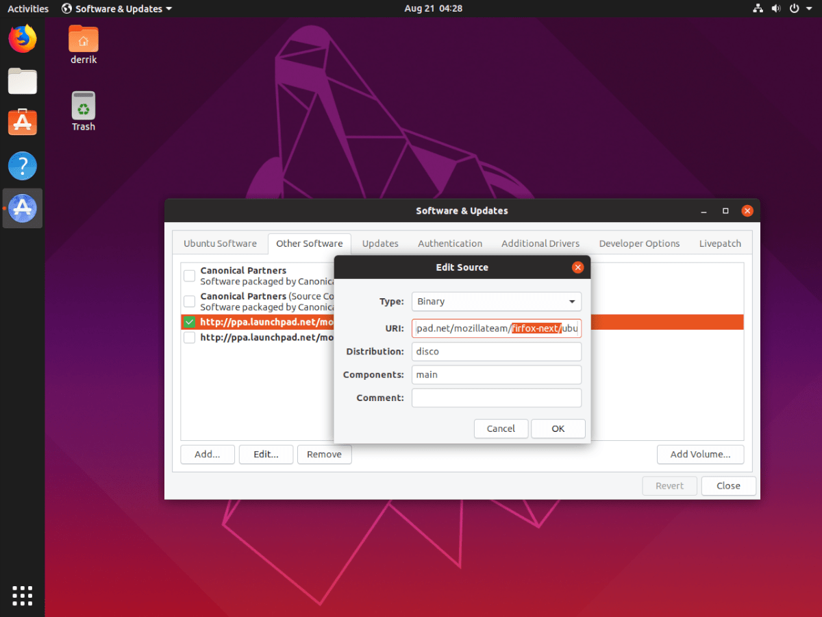 Run apt update